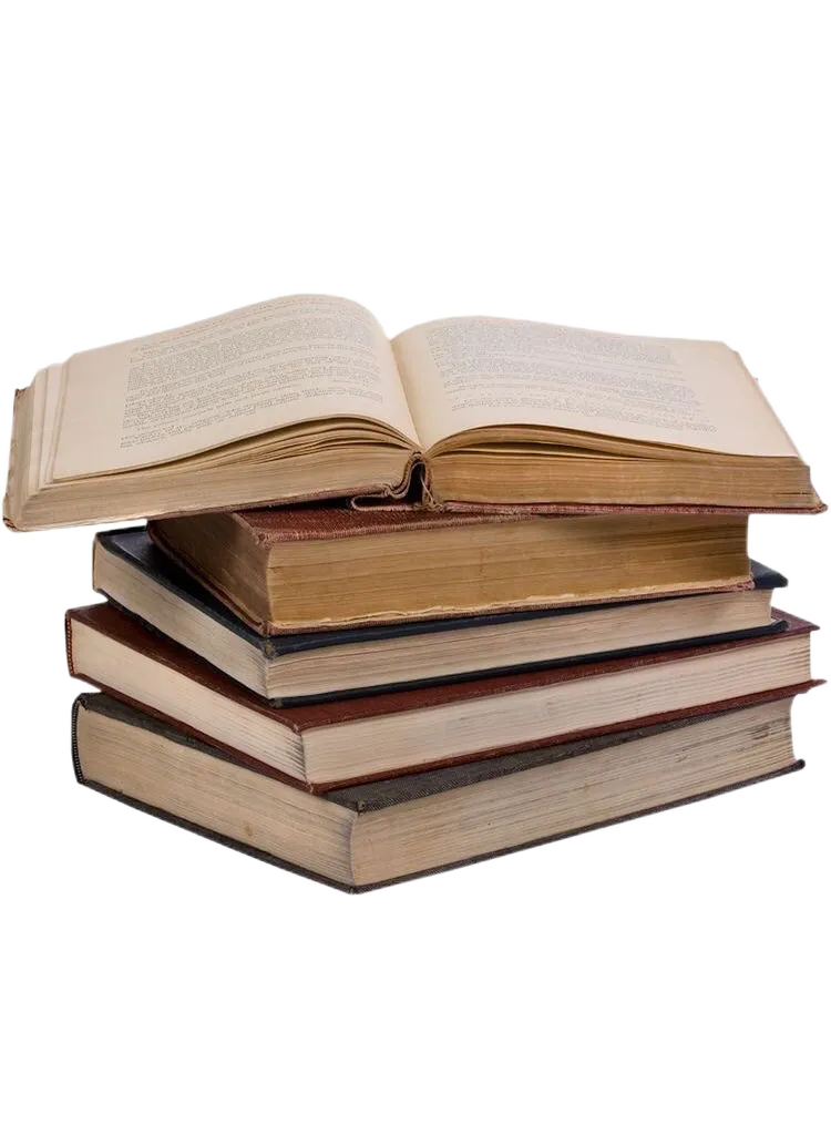 A stack of books