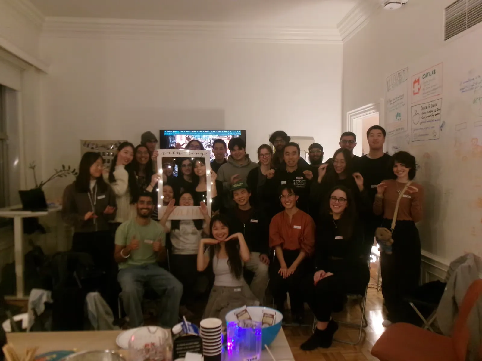 The Douze à Deux community gathered for its first demo day